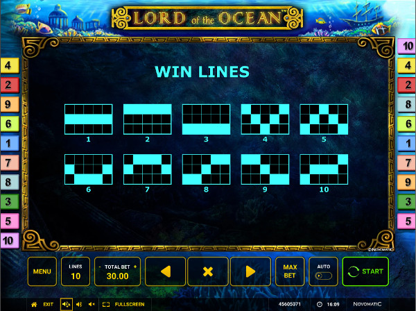 Игровой автомат Lord Of The Ocean - за морскими сокровищами в Вулкан казино